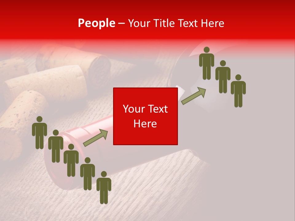 Card Bar French PowerPoint Template