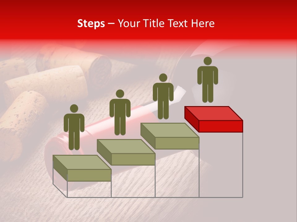 Card Bar French PowerPoint Template