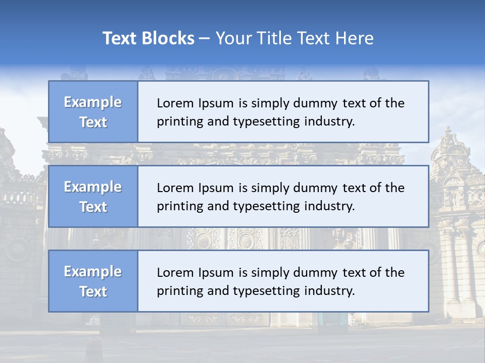 Style Old Building PowerPoint Template