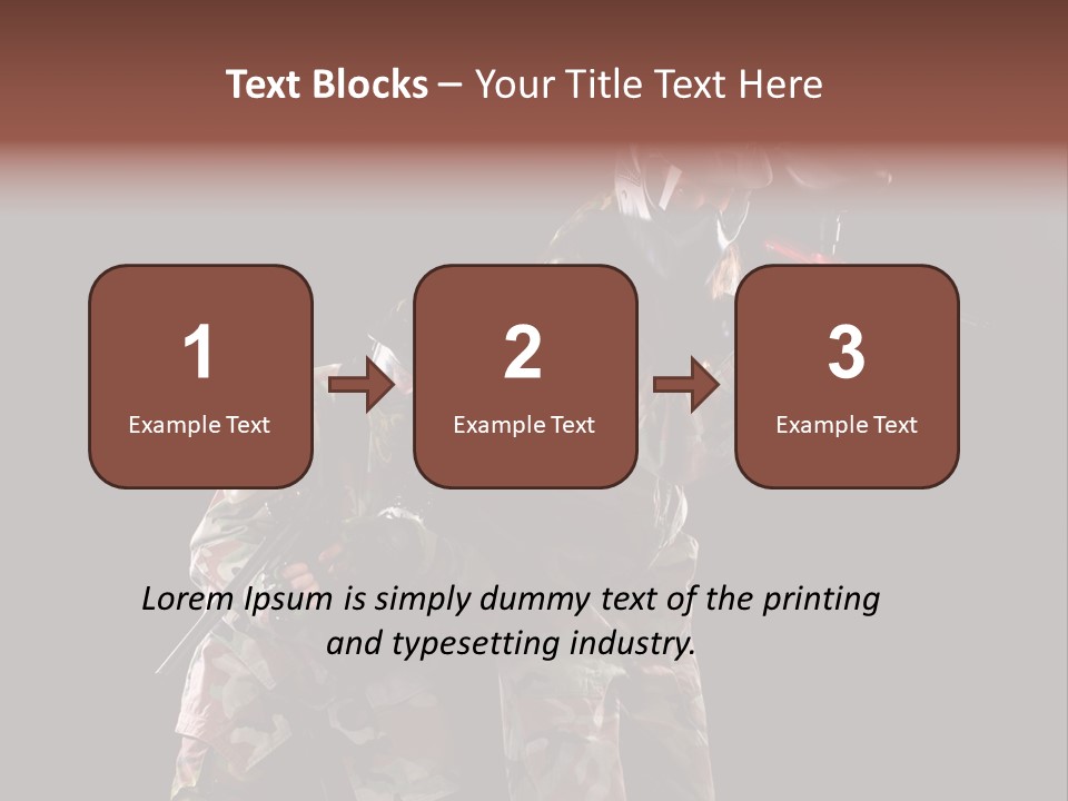 Ball Extreme Shooter PowerPoint Template
