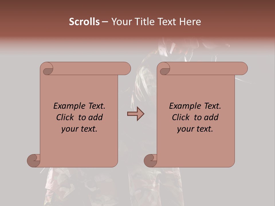 Ball Extreme Shooter PowerPoint Template