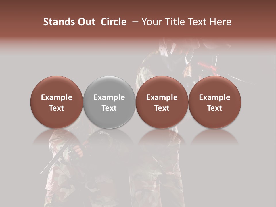 Ball Extreme Shooter PowerPoint Template