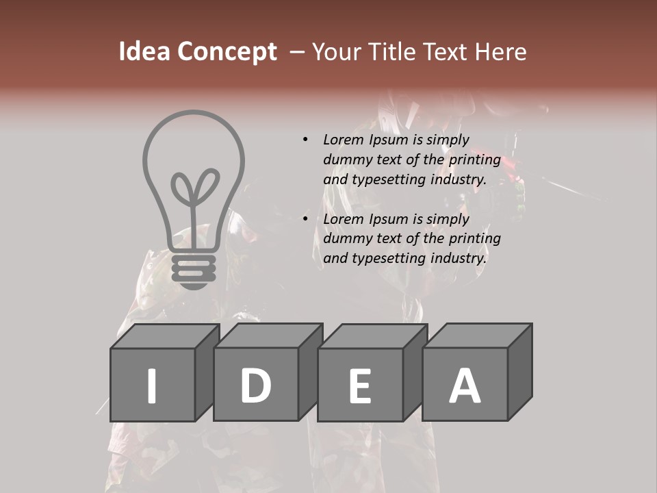 Ball Extreme Shooter PowerPoint Template