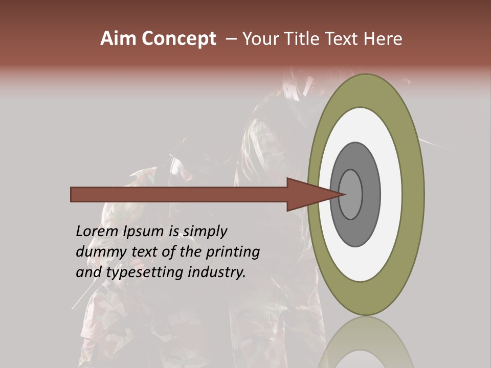 Ball Extreme Shooter PowerPoint Template