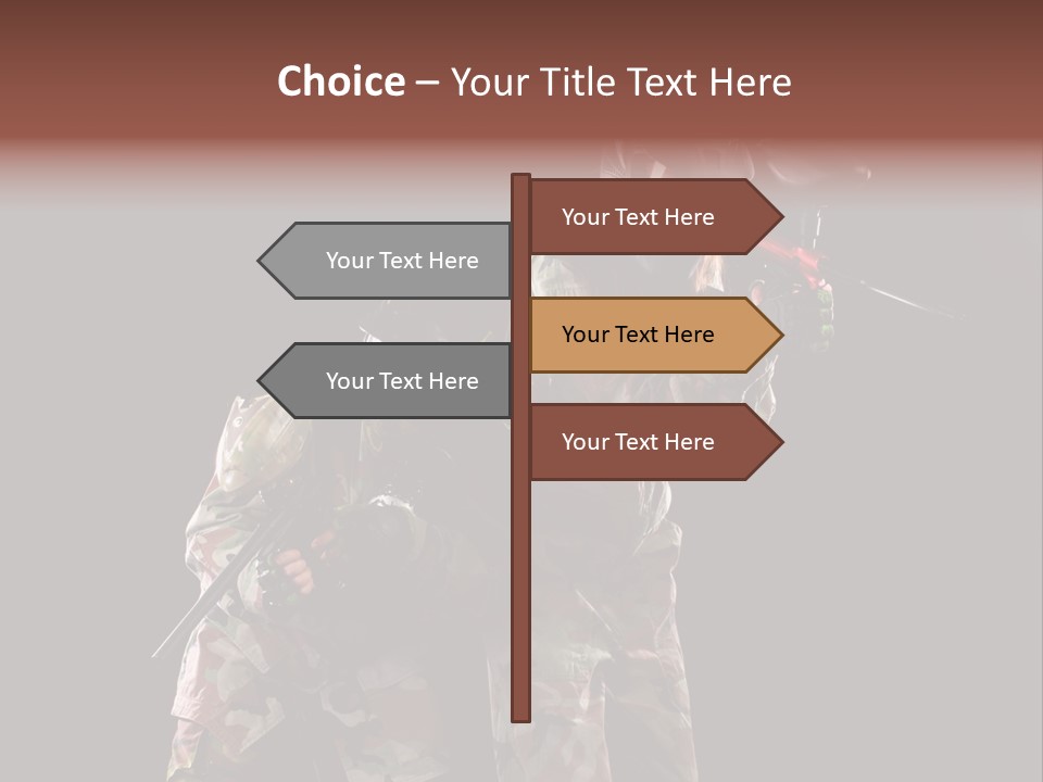 Ball Extreme Shooter PowerPoint Template