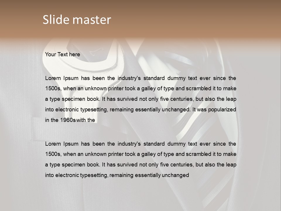 Support Gray Individual PowerPoint Template