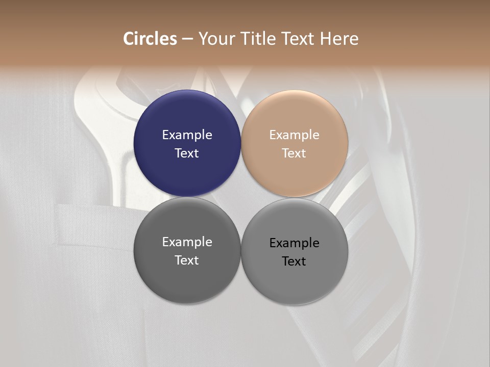 Support Gray Individual PowerPoint Template