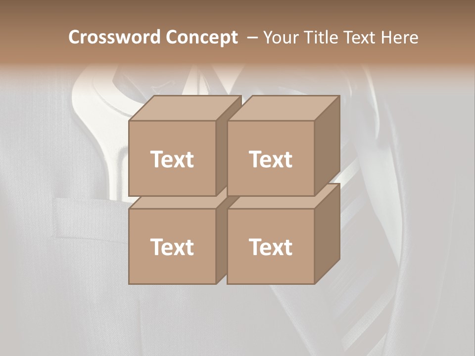 Support Gray Individual PowerPoint Template