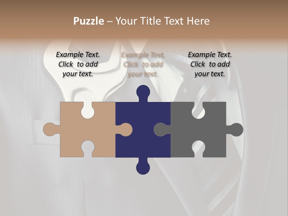 Support Gray Individual PowerPoint Template