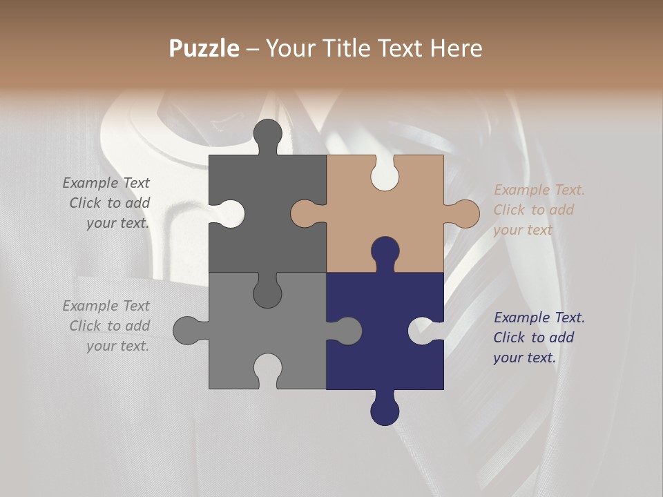 Support Gray Individual PowerPoint Template