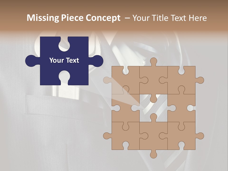 Support Gray Individual PowerPoint Template