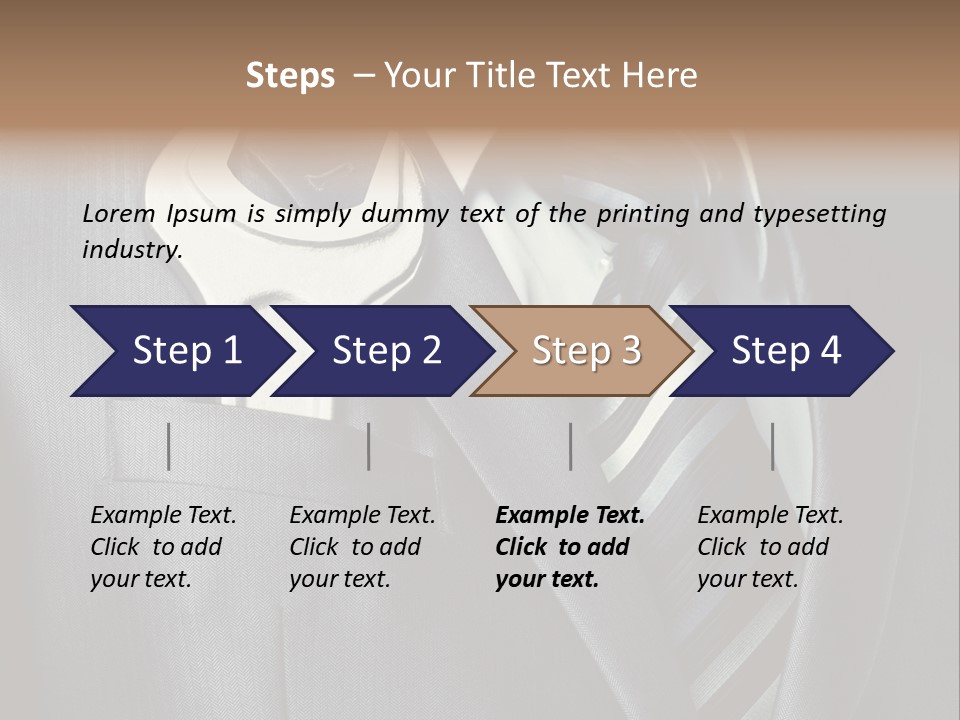 Support Gray Individual PowerPoint Template