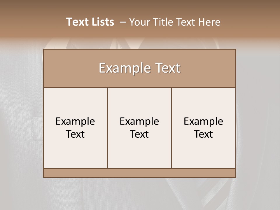Support Gray Individual PowerPoint Template
