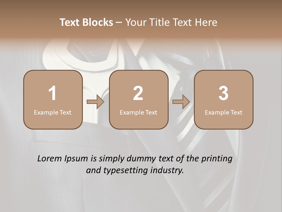 Support Gray Individual PowerPoint Template