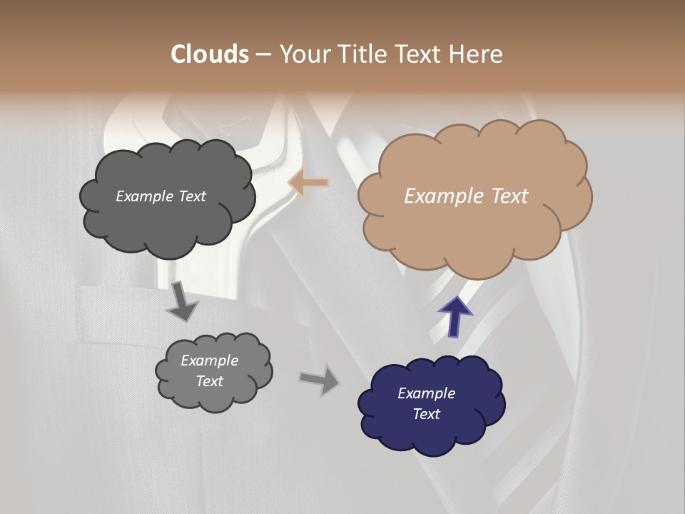 Support Gray Individual PowerPoint Template