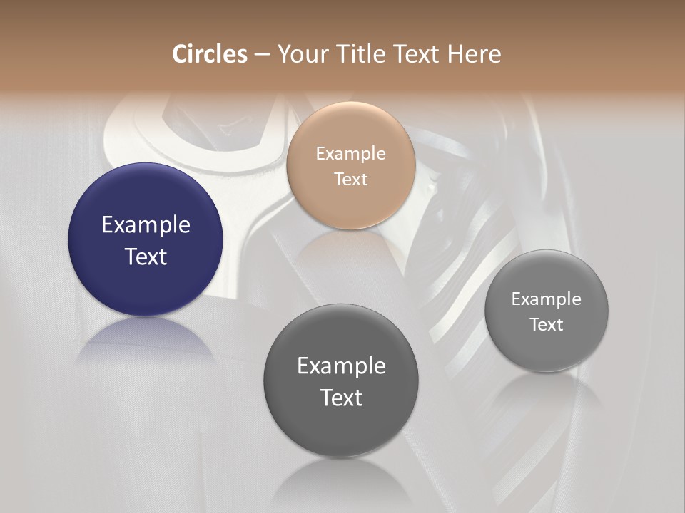 Support Gray Individual PowerPoint Template