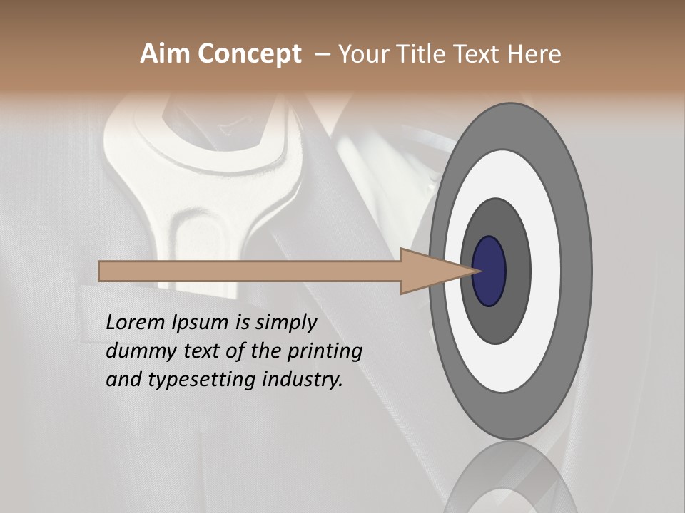 Support Gray Individual PowerPoint Template