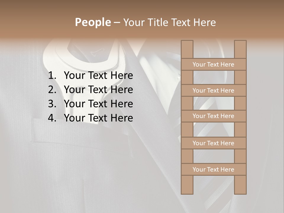Support Gray Individual PowerPoint Template