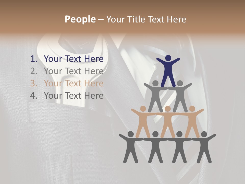 Support Gray Individual PowerPoint Template