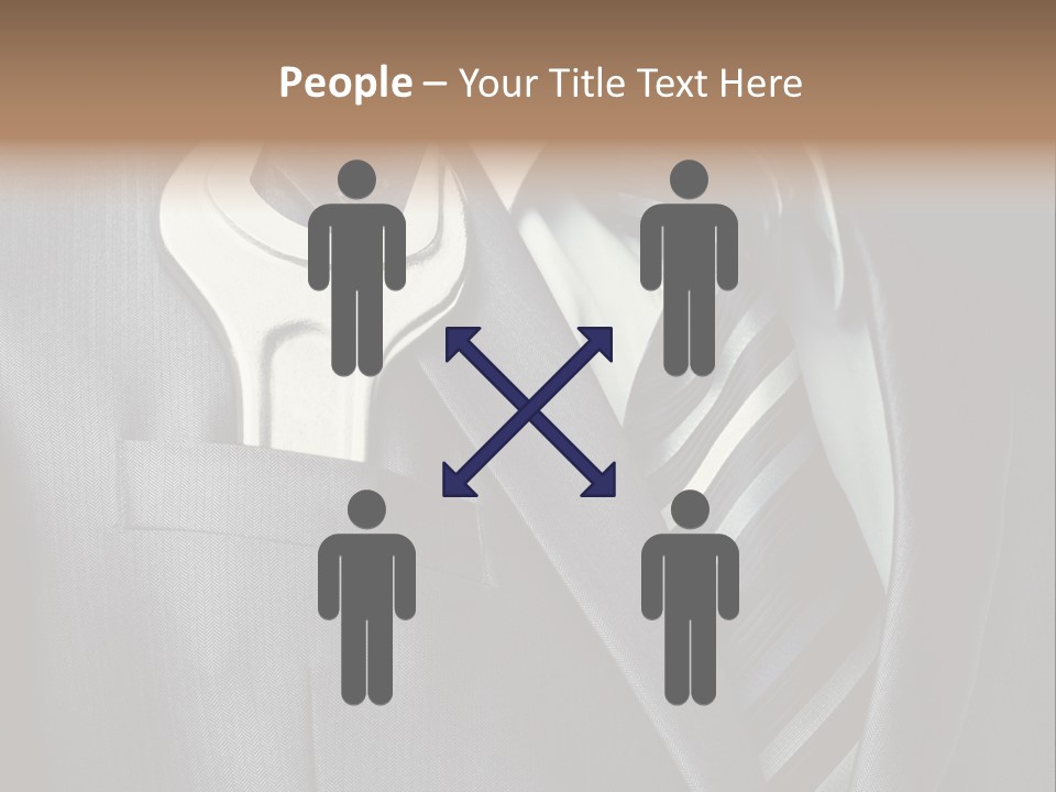 Support Gray Individual PowerPoint Template