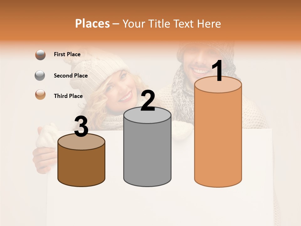 Friendly Happy Billboard PowerPoint Template