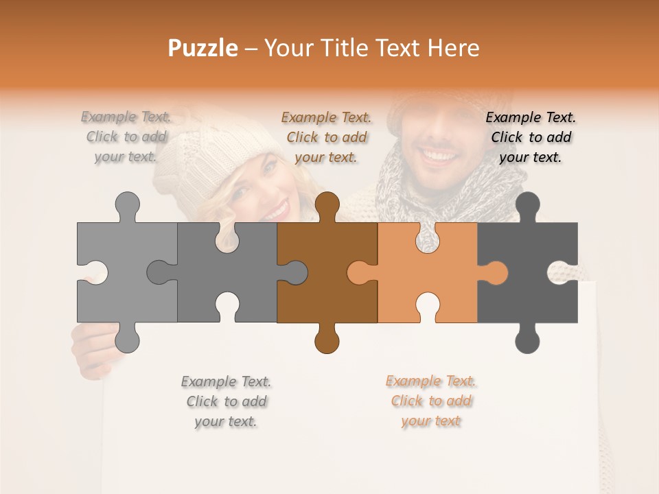 Friendly Happy Billboard PowerPoint Template