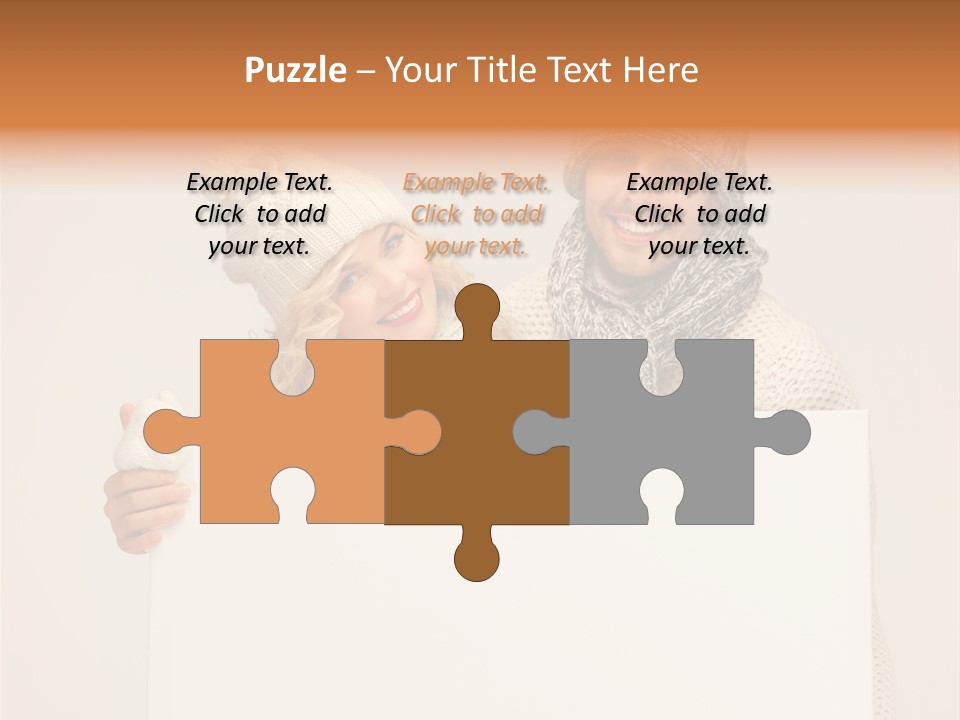 Friendly Happy Billboard PowerPoint Template