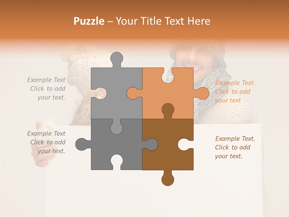 Friendly Happy Billboard PowerPoint Template