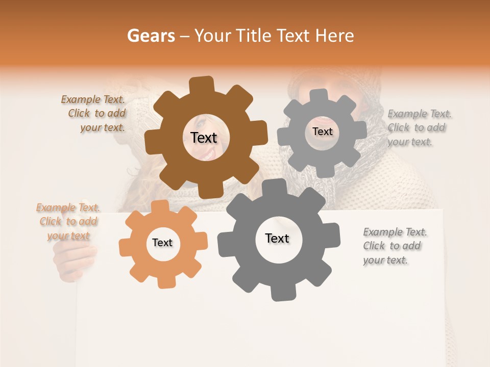 Friendly Happy Billboard PowerPoint Template