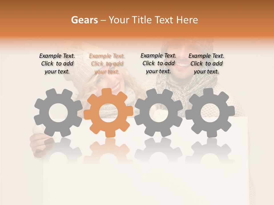 Friendly Happy Billboard PowerPoint Template