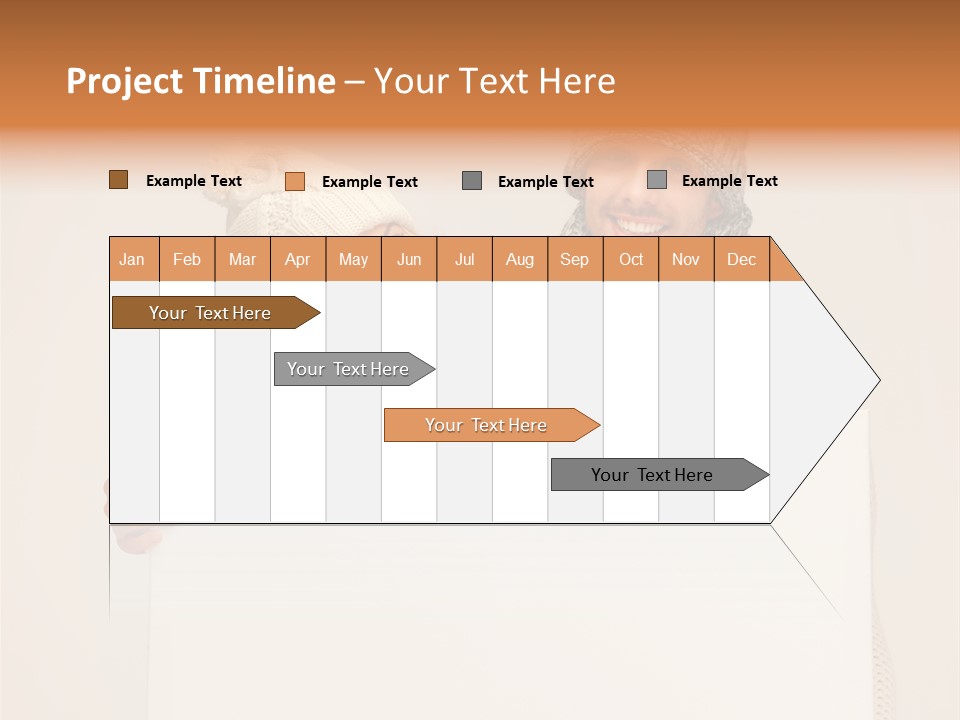 Friendly Happy Billboard PowerPoint Template