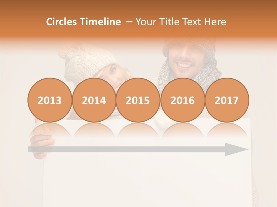 Friendly Happy Billboard PowerPoint Template