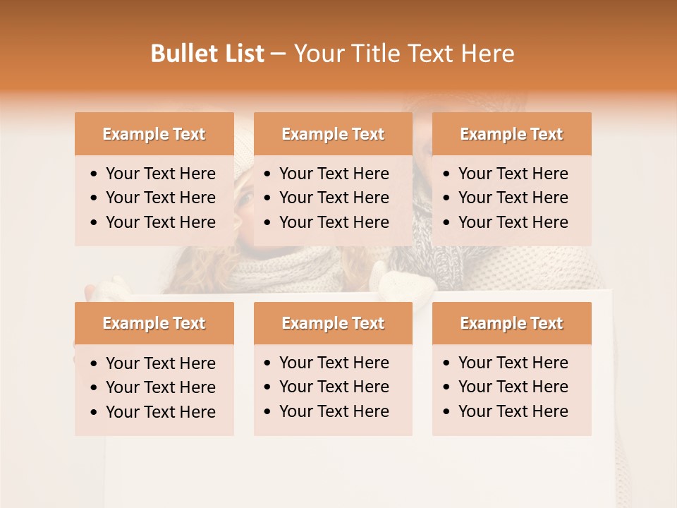 Friendly Happy Billboard PowerPoint Template