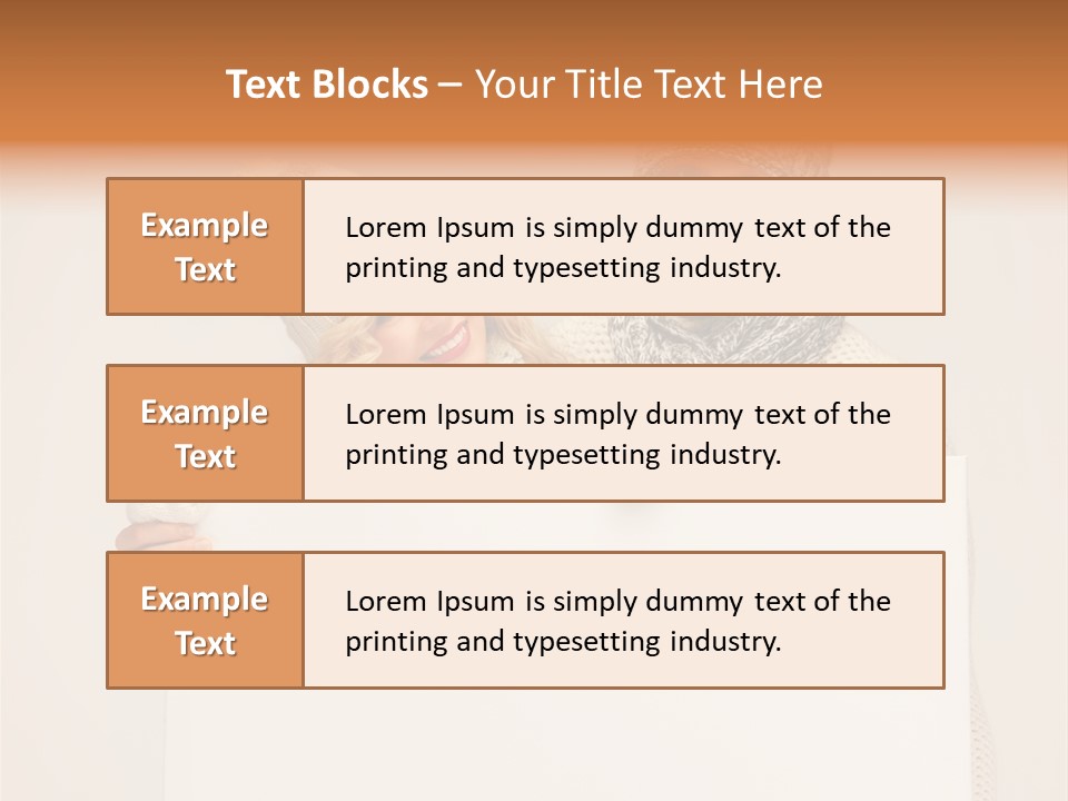 Friendly Happy Billboard PowerPoint Template