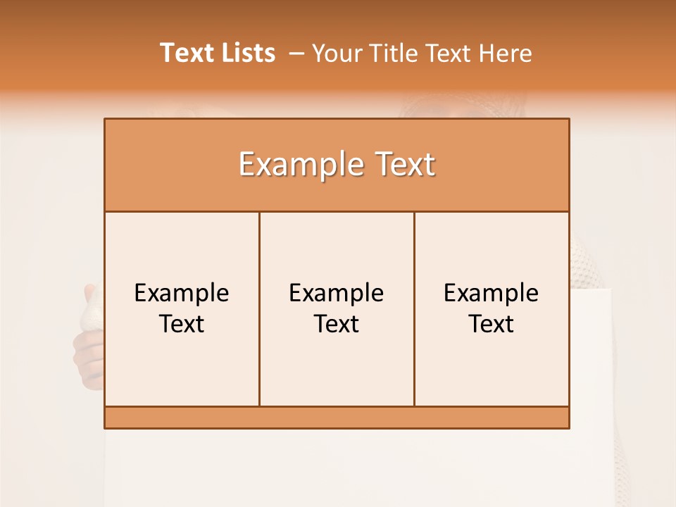Friendly Happy Billboard PowerPoint Template