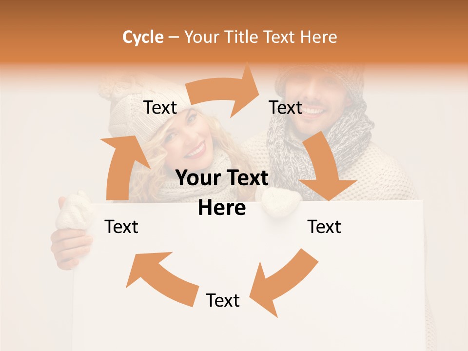 Friendly Happy Billboard PowerPoint Template