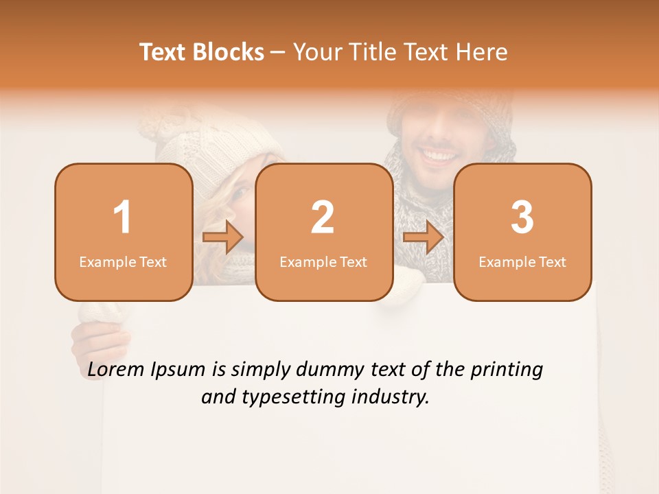 Friendly Happy Billboard PowerPoint Template