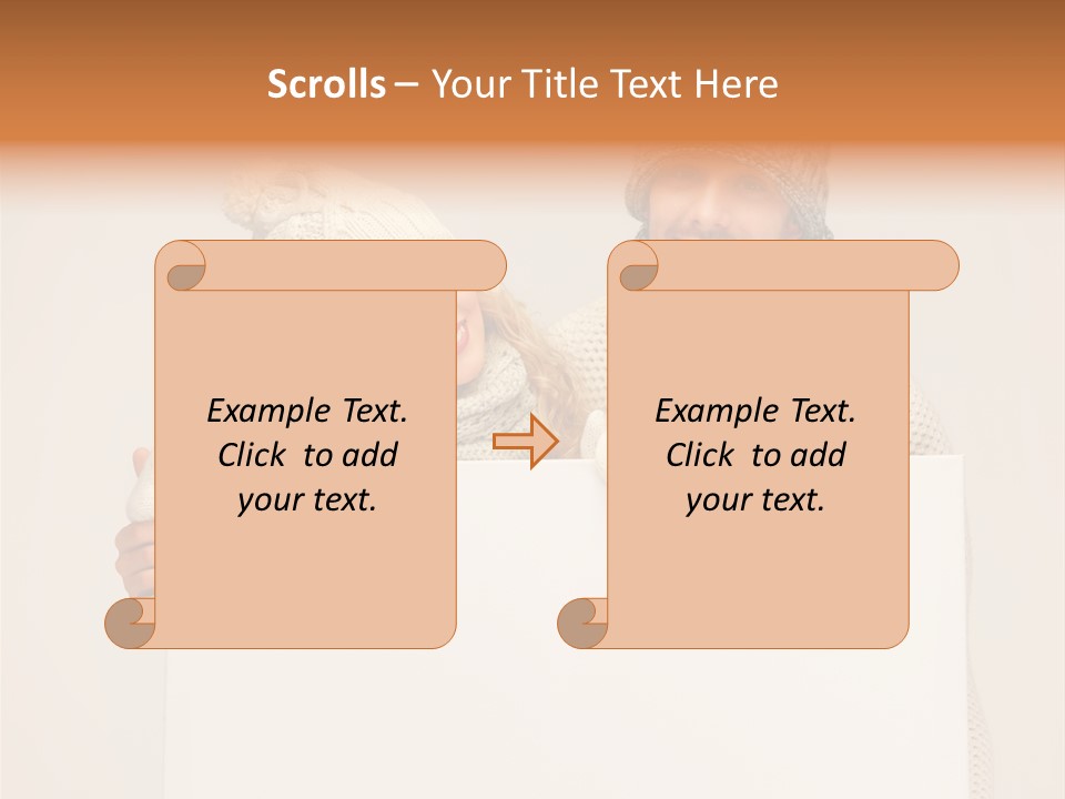 Friendly Happy Billboard PowerPoint Template