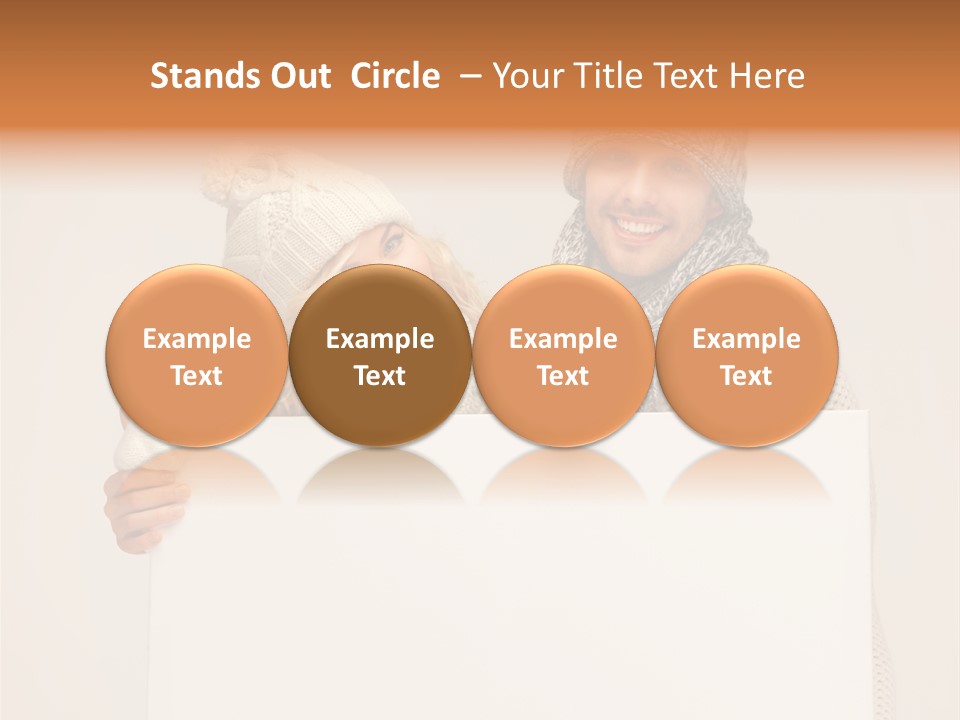 Friendly Happy Billboard PowerPoint Template