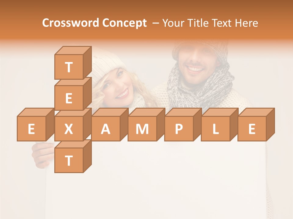 Friendly Happy Billboard PowerPoint Template