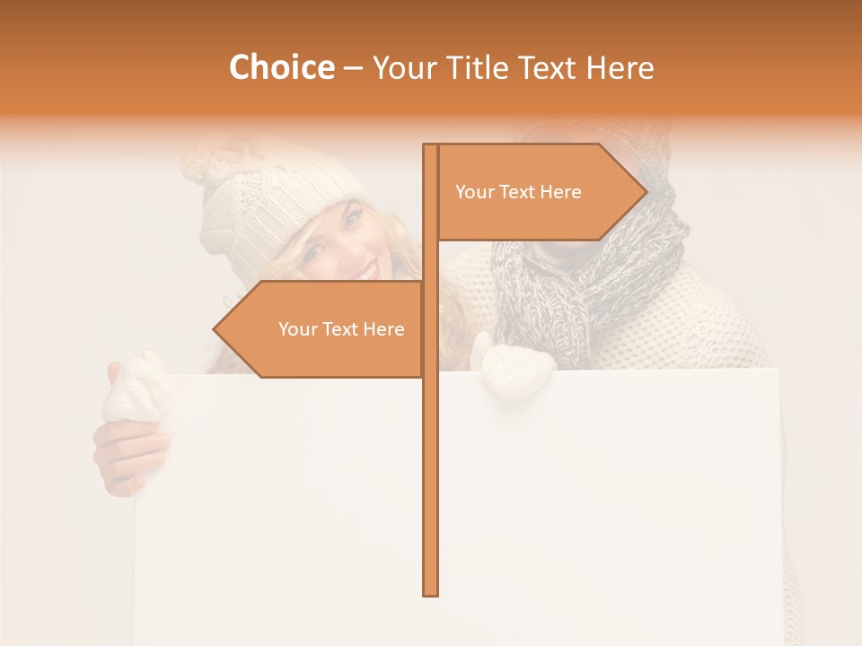 Friendly Happy Billboard PowerPoint Template