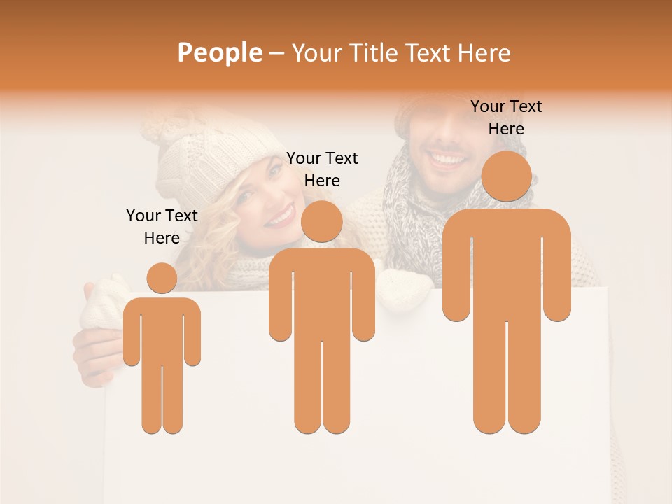 Friendly Happy Billboard PowerPoint Template