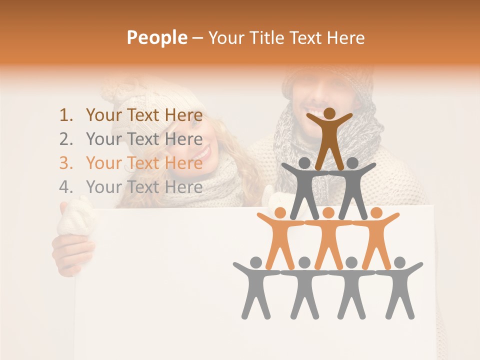 Friendly Happy Billboard PowerPoint Template