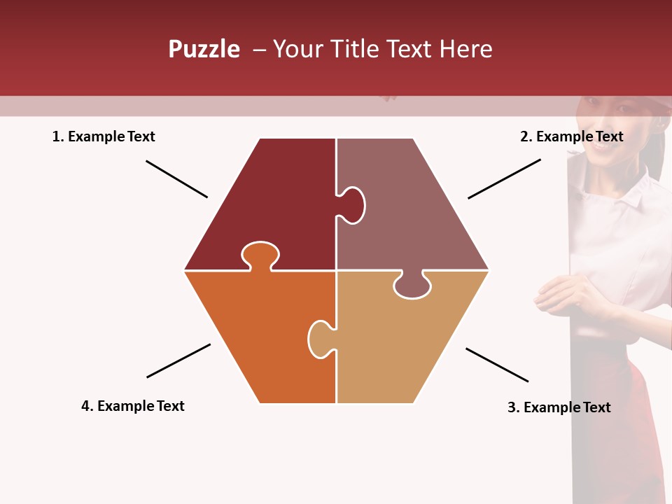 Food Uniform Happy PowerPoint Template