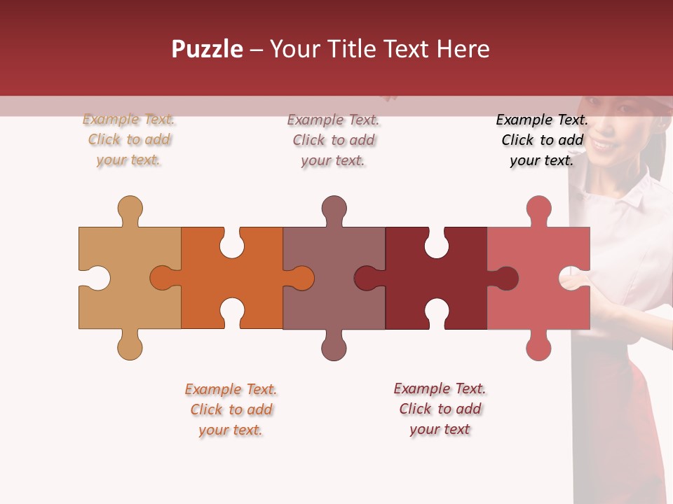 Food Uniform Happy PowerPoint Template