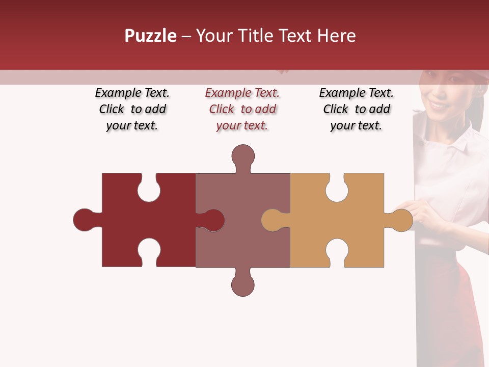 Food Uniform Happy PowerPoint Template