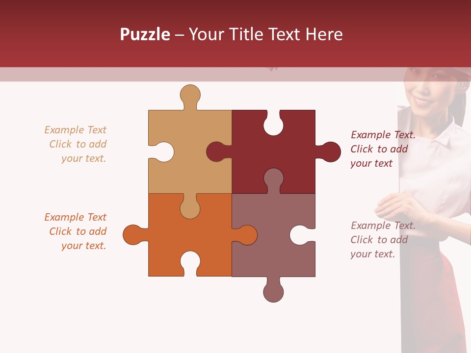 Food Uniform Happy PowerPoint Template