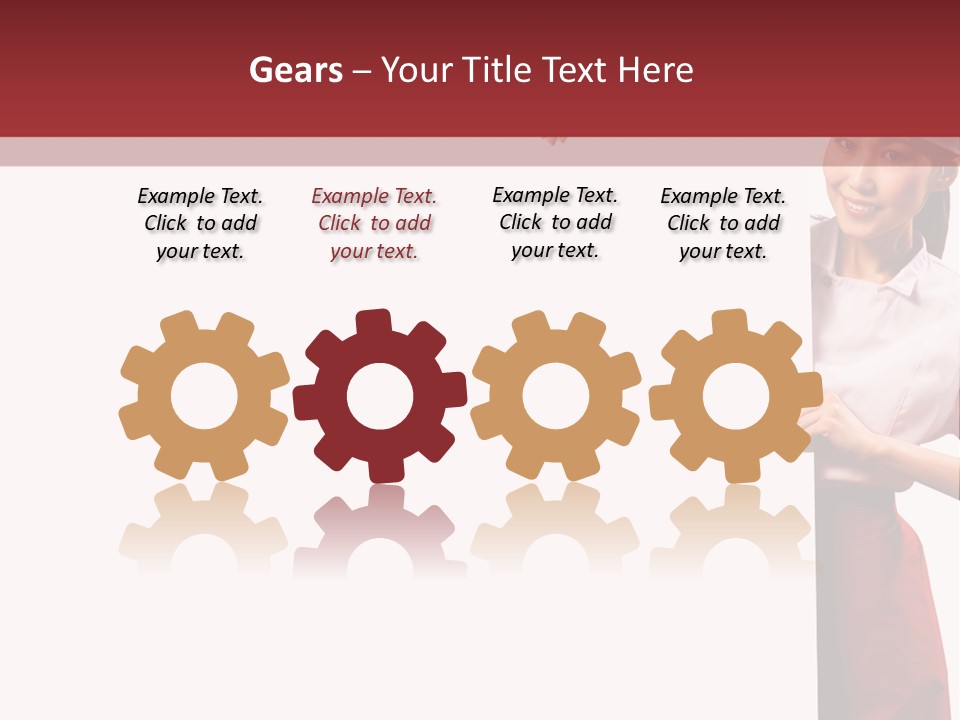 Food Uniform Happy PowerPoint Template