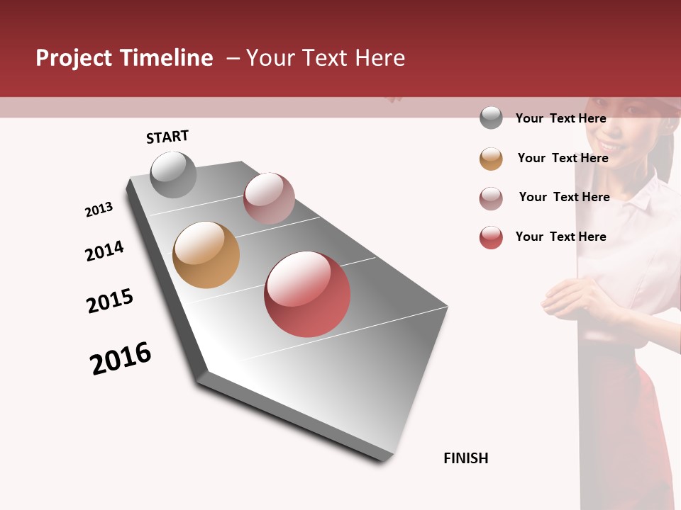 Food Uniform Happy PowerPoint Template