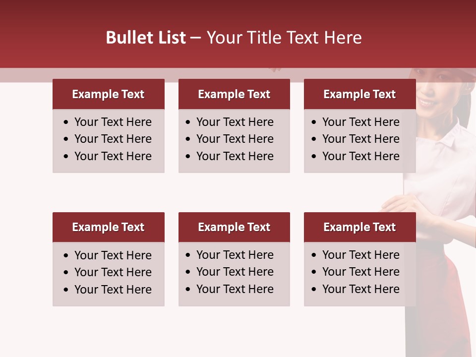 Food Uniform Happy PowerPoint Template